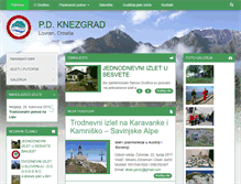 Tablet Screenshot of pd-knezgrad.hr